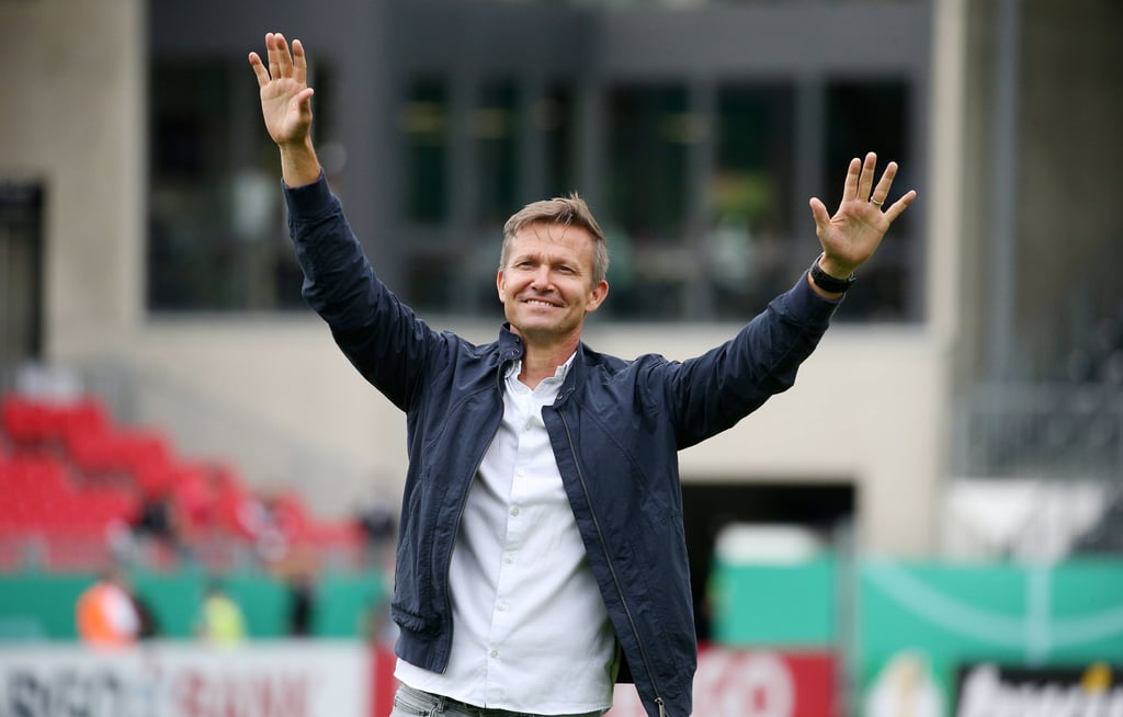 Jesse Marsch lässt sich von den Fans bejubeln. Viele wird er als Sympathieträger in Erinnerung bleiben.