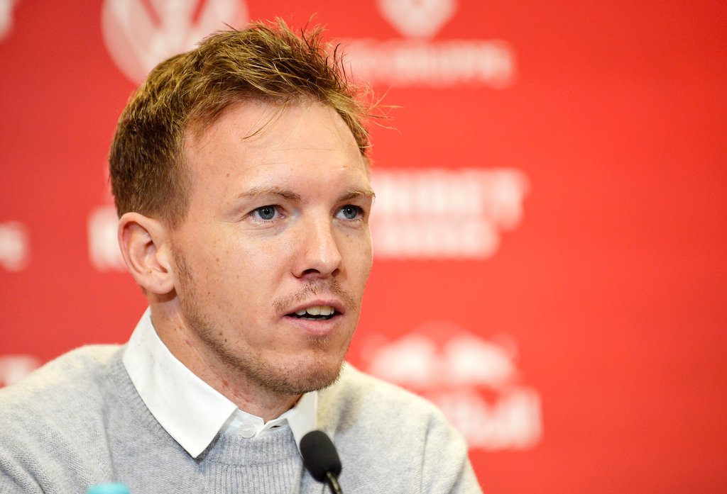 Pressekonferenz bei RB Leipzig mit Julian Nagelsmann.
