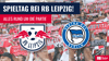 RB Leipzig tritt in der Bundesliga bei Hertha BSC an.