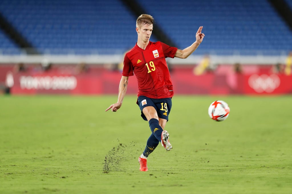 Stilist: Dani Olmo bei den Olympischen Spielen in Tokio.