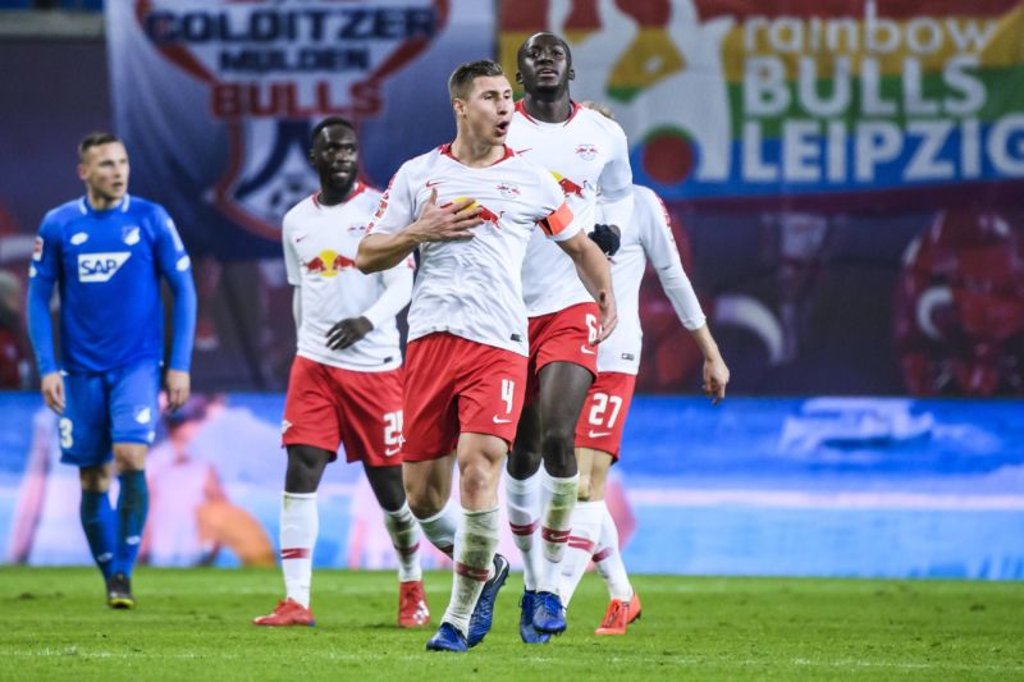 Willi Orban bejubelt sein Tor gegen Hoffenheim.