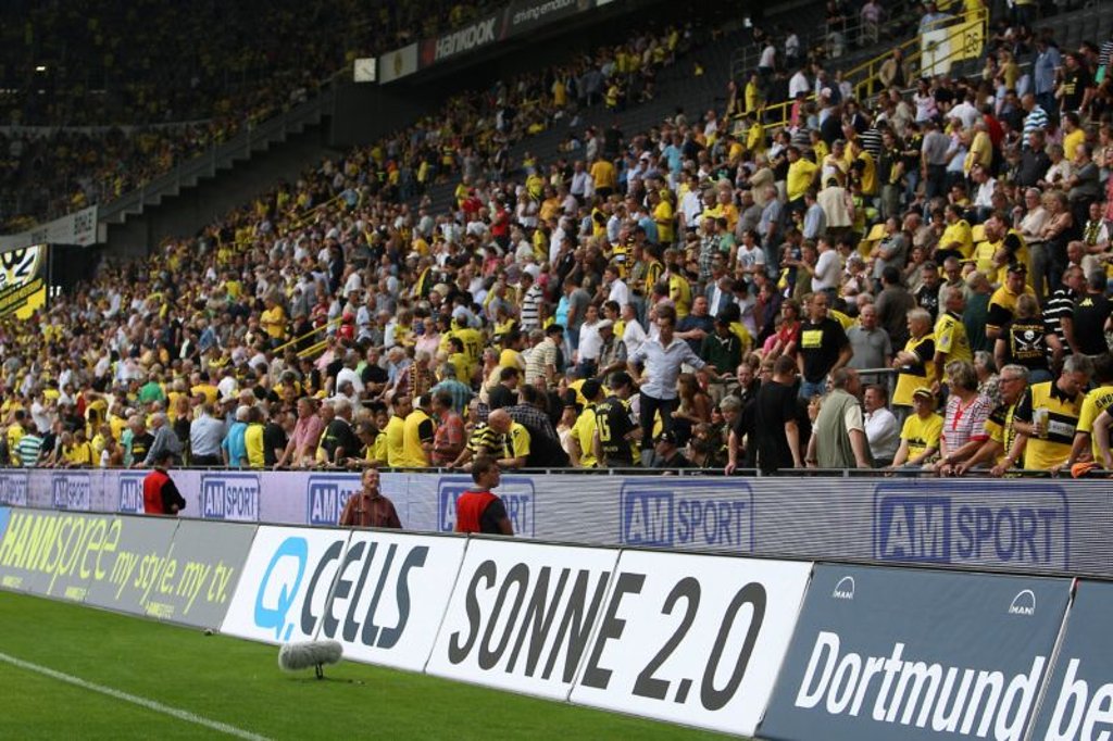Vor Insolvenz und Übernahme durch Hanwha war Q Cells einst auch Sponsor bei Borussia Dortmund.