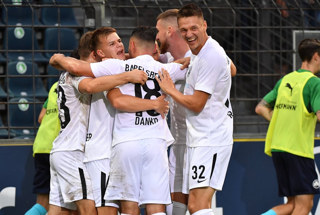 Daniel Frahn freut sich auf das Spiel gegen RB Leipzig.