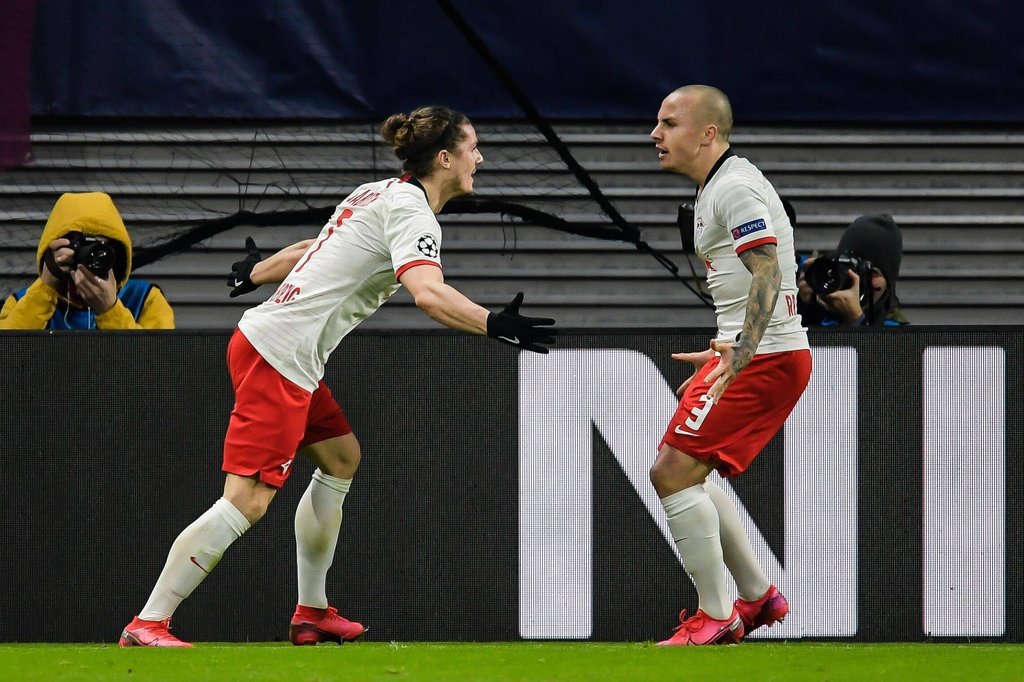 Wurden ins Uefa-Team gewählt: Marcel Sabitzer (l.) und Angeliño