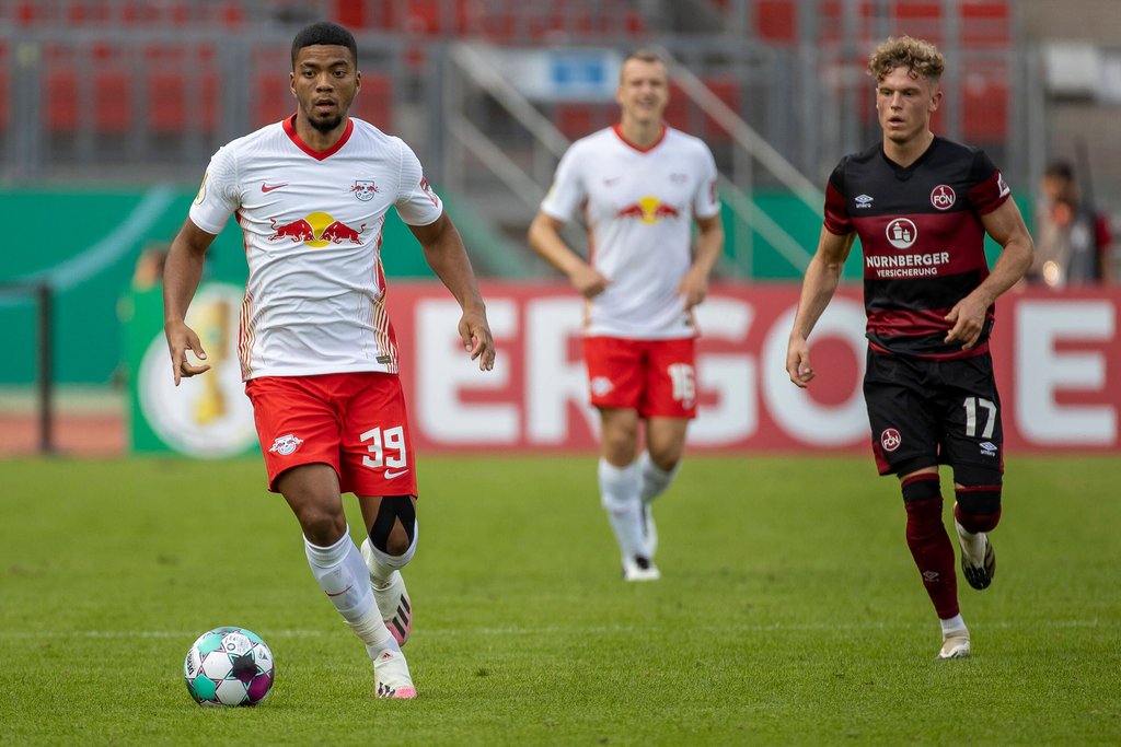 Für RB konnte Henrichs sieben Minuten gegen Nürnberg absolvieren.