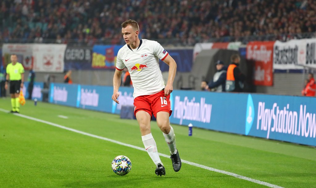 Lukas Klostermann spielte bei RB Leipzig nach der Pause gegen Zenit St. Petersburg offensiver und war so entscheidend am Sieg beteiligt.