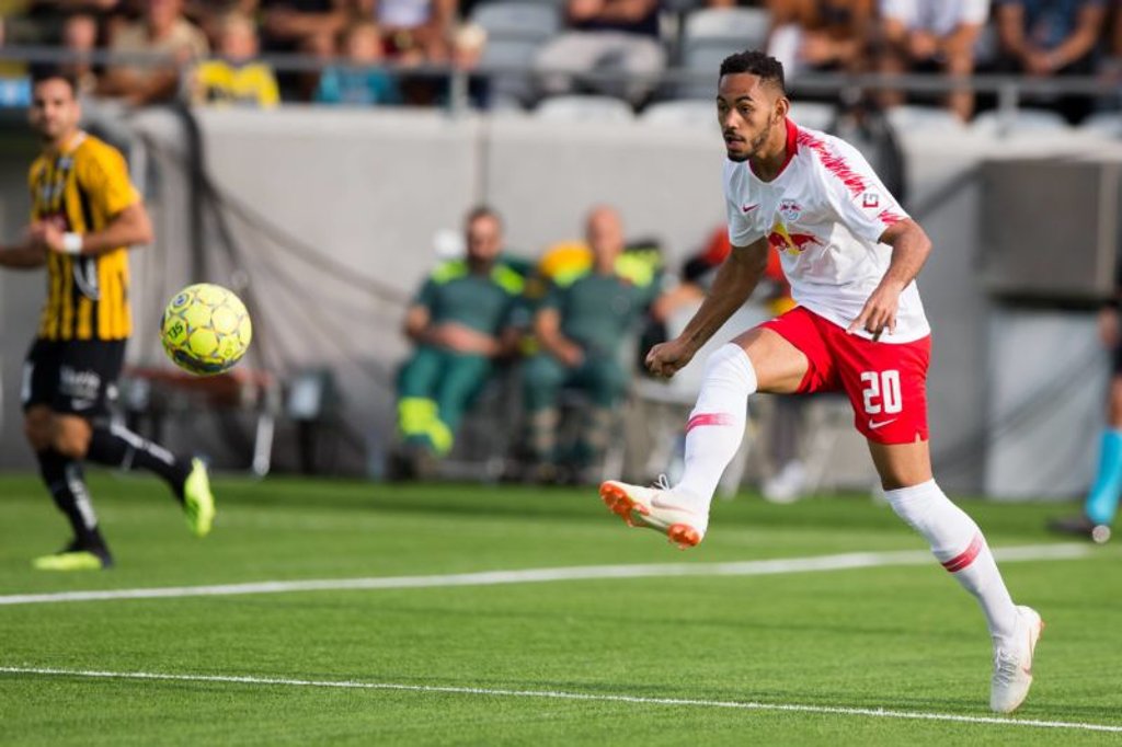 Matheus Cunha traf für RB Leipzig gegen BK Häcken.