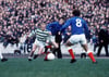 Spielte die Rangers-Hünen schwindelig: Jimmy Conolly Johnstone beim Old Firm 1970