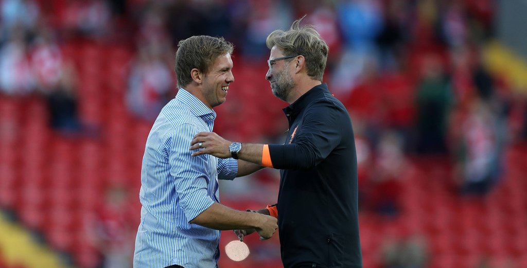 Julian Nagelsmann wird demütig gratulieren, wenn Jürgen Klopp oder Hansi Flick den Titel als Trainer des Jahres gewinnt.