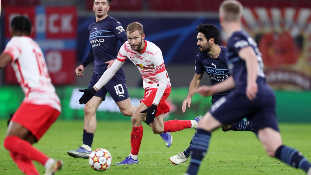 „Wir haben uns vorgenommen, mal wieder Spaß am Fußball zu haben und gemeinsam aufzutreten”: Konrad Laimer, Man of the Match.