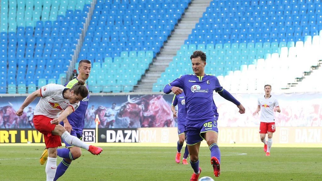 Bekam Spielpraxis geschenkt: Leipzigs Marcel Sabitzer (l.)