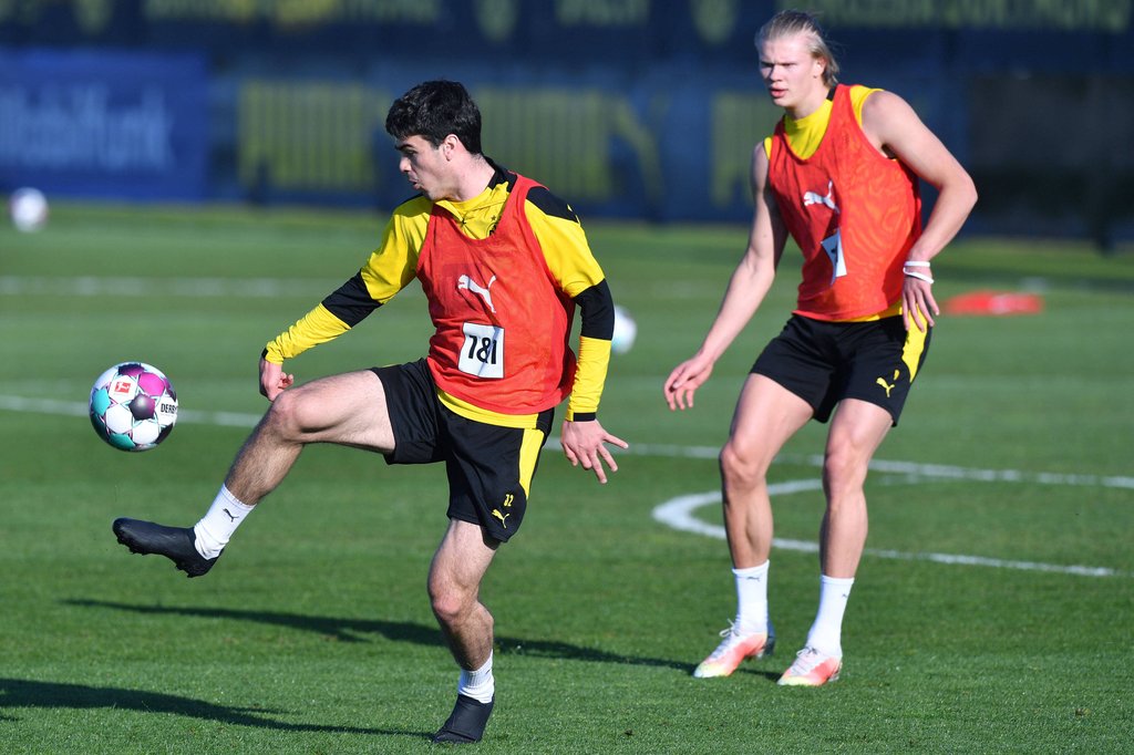 Haaland muss womöglich gegen RB zuschauen, Reyna hat wieder trainiert.