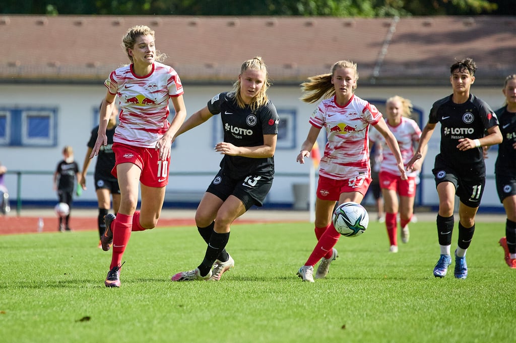 RB Leipzigs Zweitliga-Frauen hatten wenig Mühe mit Eintracht Frankfurt II.