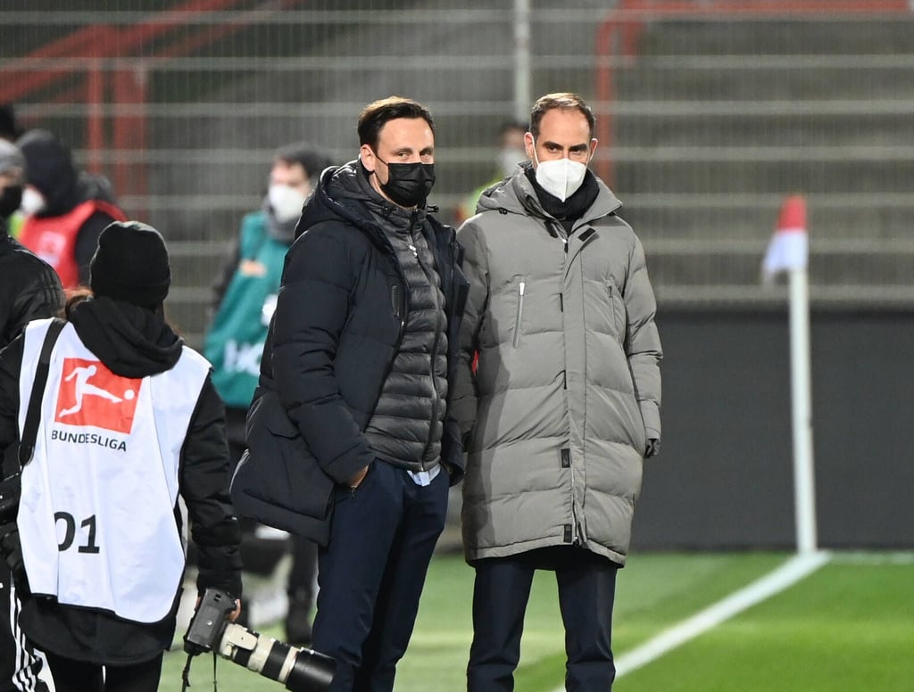 Müssen ihren Kurs korrigieren: Christopher Vivell und Oliver Mintzlaff.