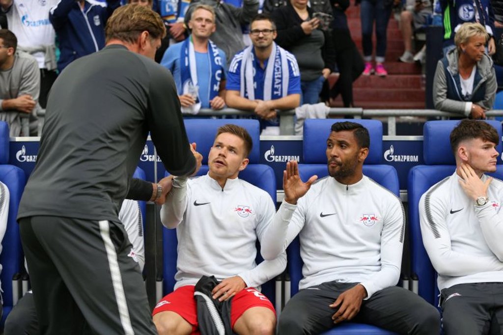 Die beiden Routiniers Dominik Kaiser und Marvin Compper sind bei RB Leipzig mittlerweile außen vor.
