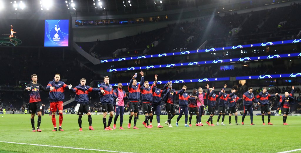 RB Leipzig jubelte genau wie die anderen vier Bundesligisten in Europa.