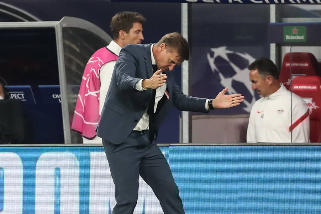 Kann es nicht fassen: RB-Coach Jesse Marsch