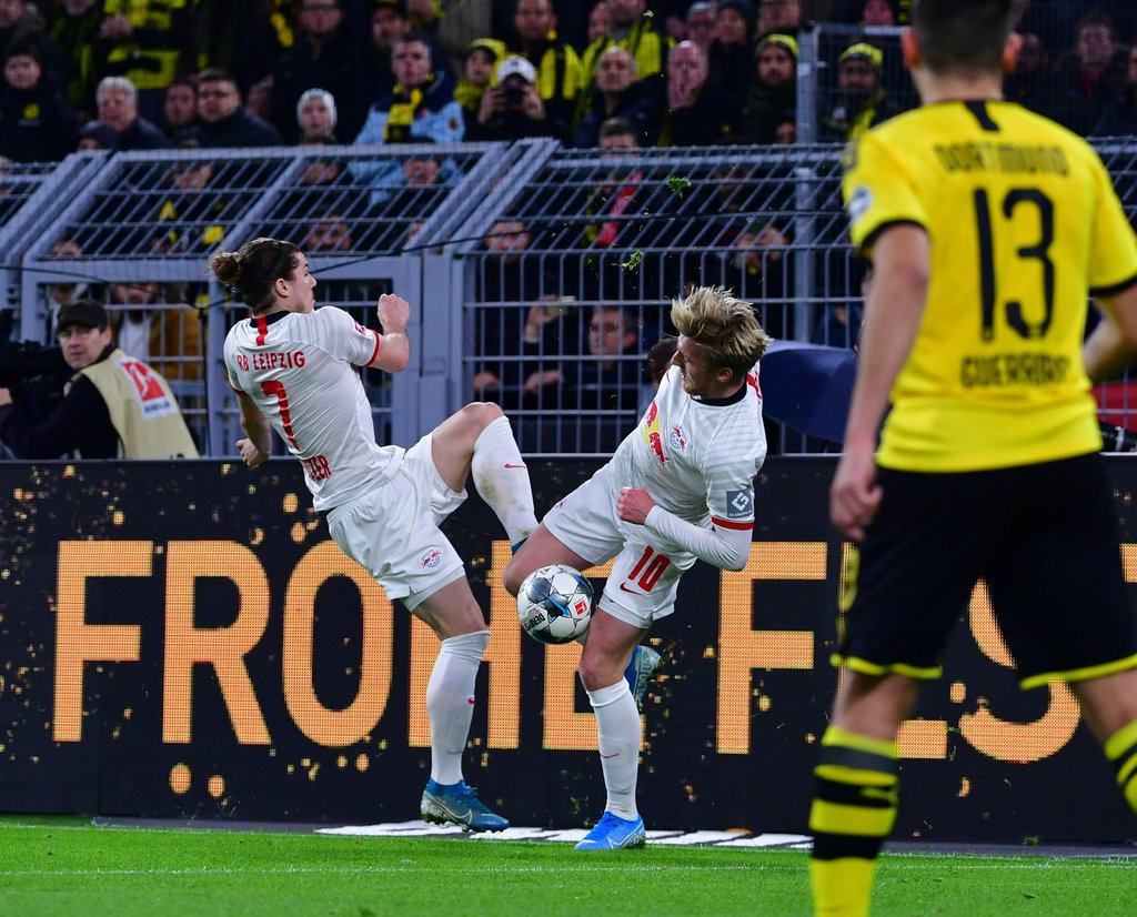 Krampf und Kampf: Leipzig und Dortmund trennen sich 3:3