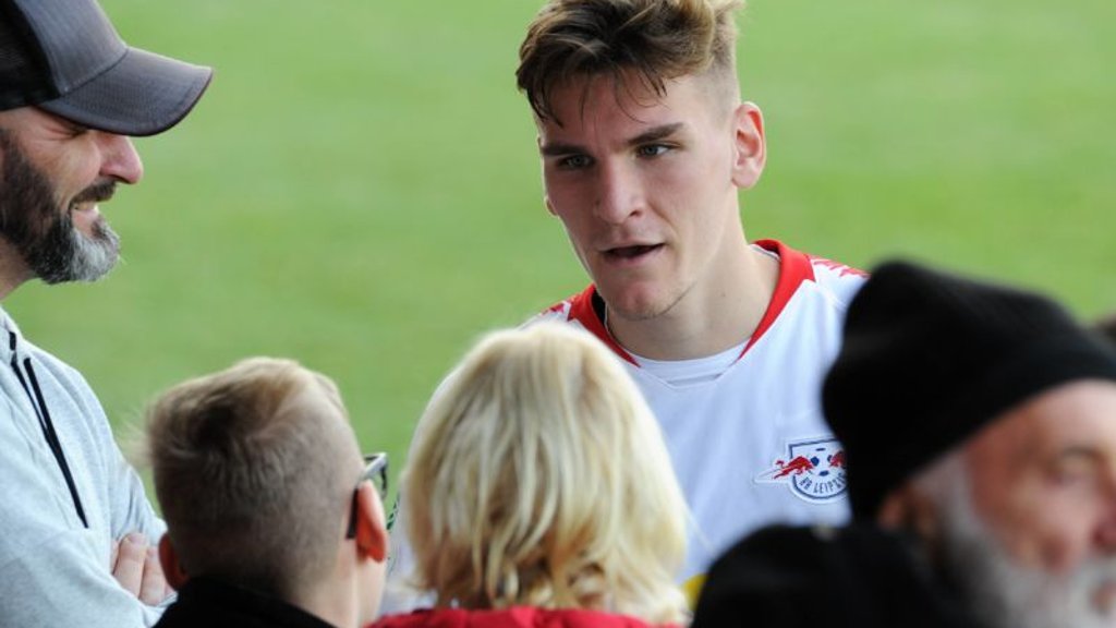 Niclas Stierlin dürfte beim U19-DFB-Pokalfinale zwischen RB Leipzig und dem VfB Stuttgart im Mittelpunkt stehen.