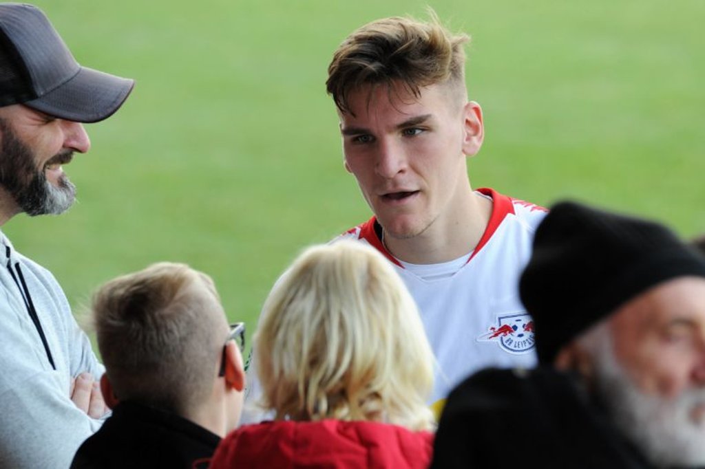 Niclas Stierlin dürfte beim U19-DFB-Pokalfinale zwischen RB Leipzig und dem VfB Stuttgart im Mittelpunkt stehen.