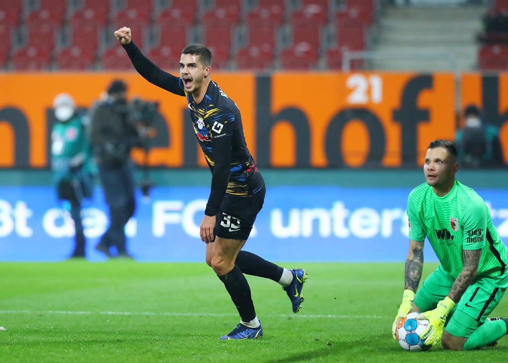 Hätte gegen Augsburg über mehr als ein Tor jubeln können: RB Leipzigs André Silva.