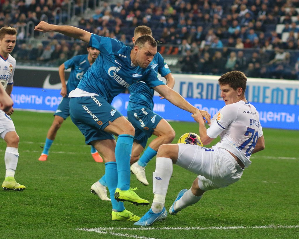 Zenit St. Petersburgs Stürmer Artem Dzyuba.