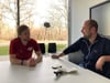 Gespräch am Cottaweg: Emil Forsberg und MZ-Reporter Ullrich Kroemer