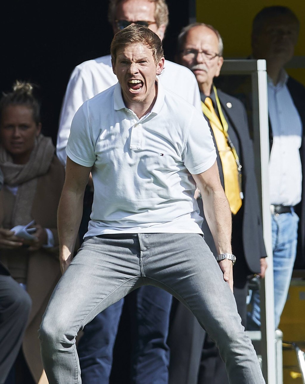 Schon als Hoffenheim-Coach ein Vulkan: Julian Nagelsmann.