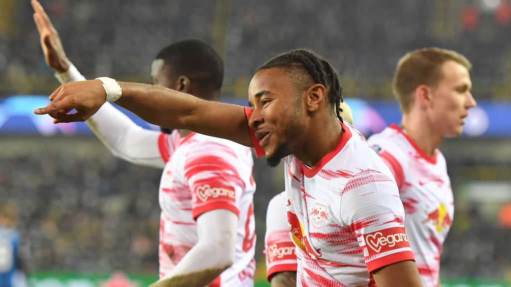 Traf zum Rekordsieg: Christopher Nkunku.