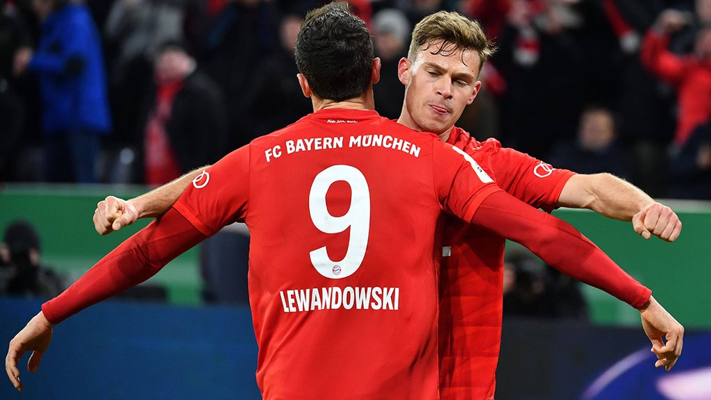 Joshua Kimmich lobte Timo Werner von RB Leipzig.