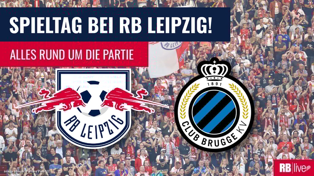 RB Leipzig gegen FC Brügge in der Champions League.