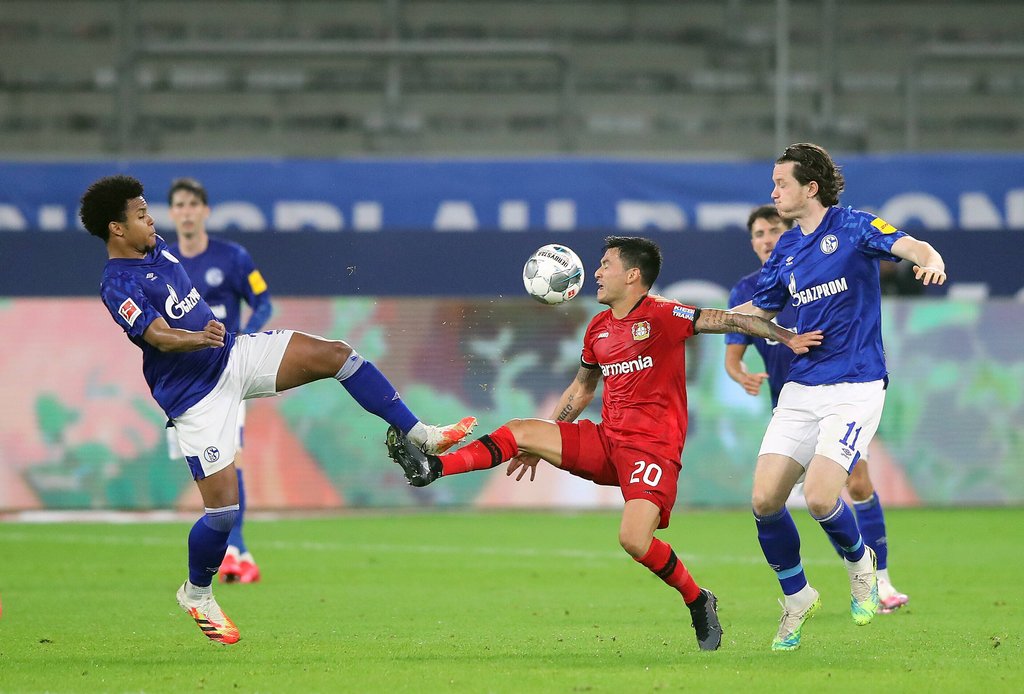 Schalke gegen Leverkusen: 1:1
