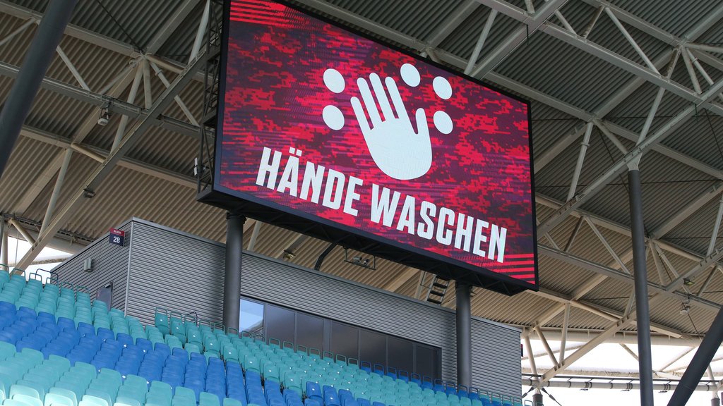 In der Red-Bull-Arena gelten zum Heimauftakt in der Saison 2020/21 gegen Mainz strenge Hygienemaßnahmen.