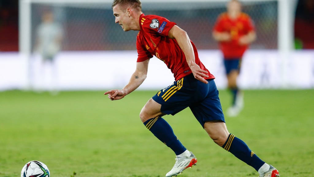 Dani Olmo bei der spanischen Nationalmannschaft im Einsatz.