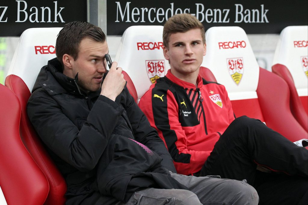 Werden in Leipzig keine Banknachbarn: Kevin Großkreutz und Timo Werner in Stuttgarter Tagen.