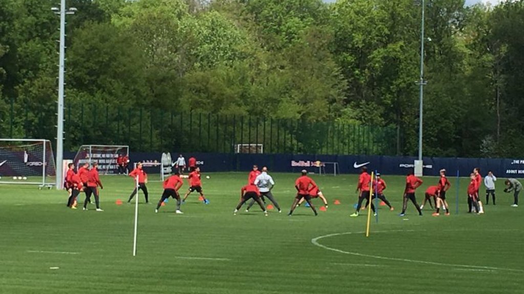 Training bei RB Leipzig am 14.05.2019.