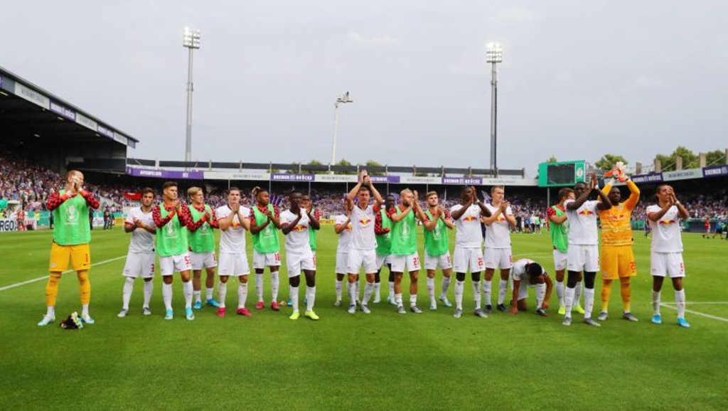RB Leipzig feiert in Osnabrück einen 2:0-Sieg.
