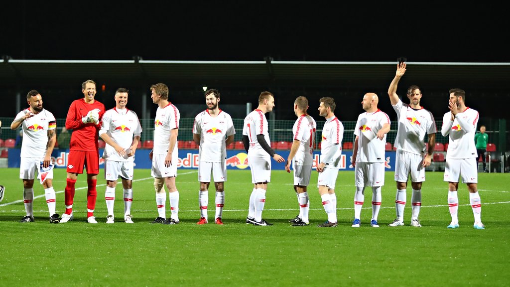 „Alle um die 40, sind gut in Schuss”: Die RB-„Urgesteine” am Cottaweg.