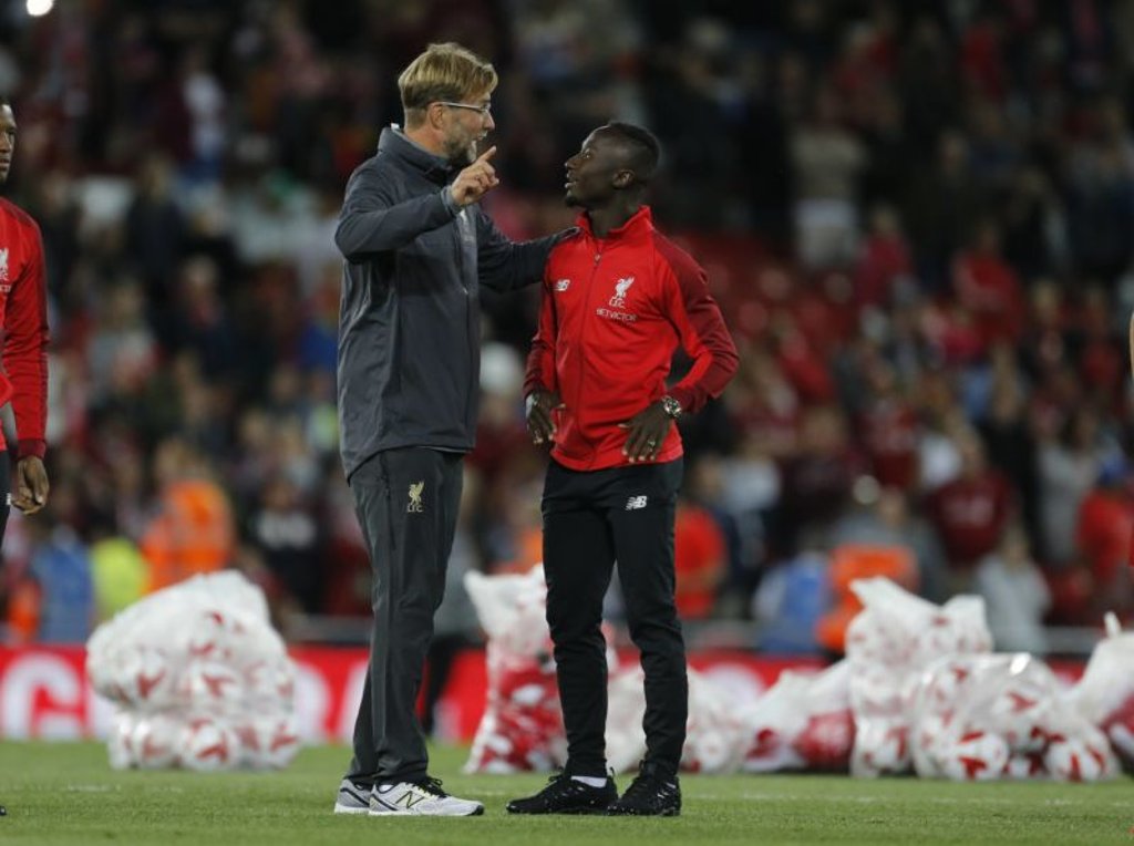 Jürgen Klopp ist ein bisschen in Love mit Naby Keita.