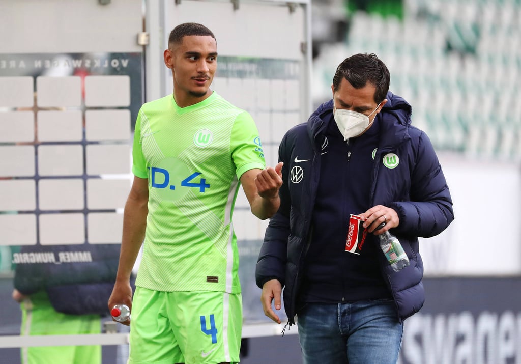 Maxence Lacroix soll laut Marcel Schäfer in Wolfsburg bleiben.
