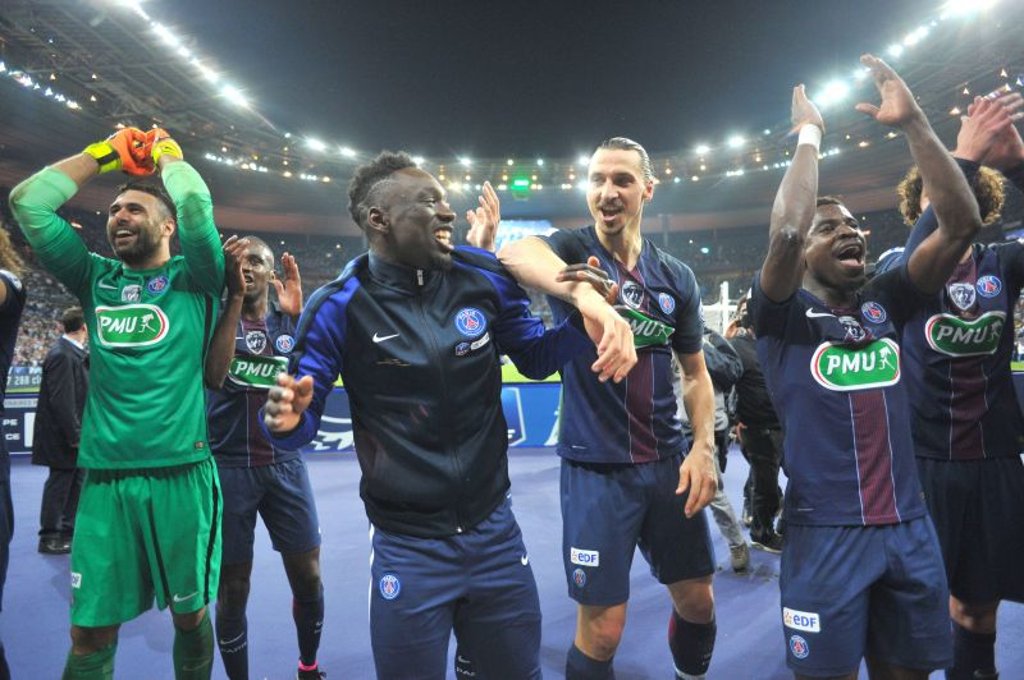 Hatten eine gute Zeit zusammen: Jean-Kevin Augustin und Zlatan Ibrahimovic.