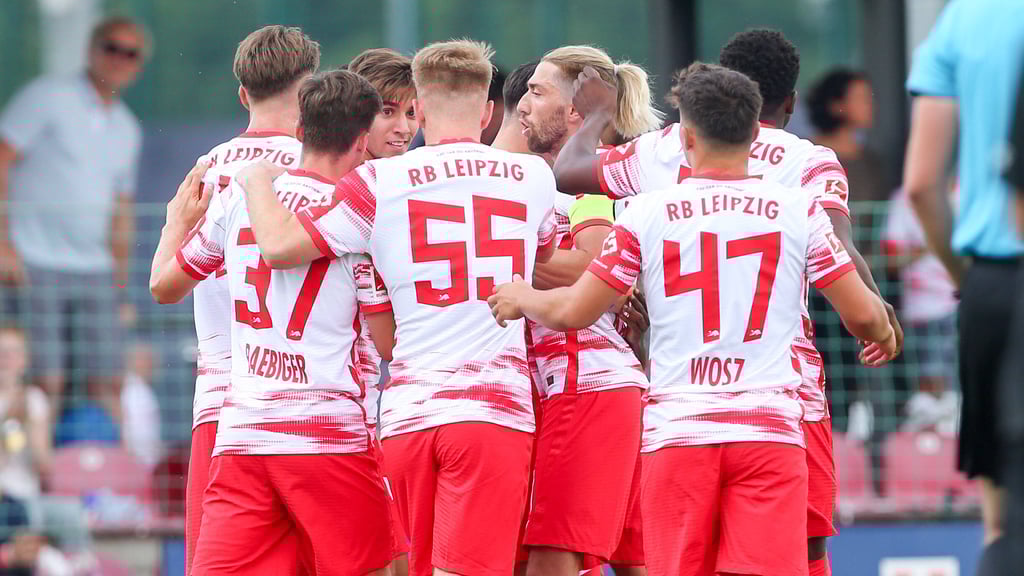 Kampl und die Jungs: Mit einer jungen Elf spielte sich RB Leipzig in der zweiten Hälfte frei.