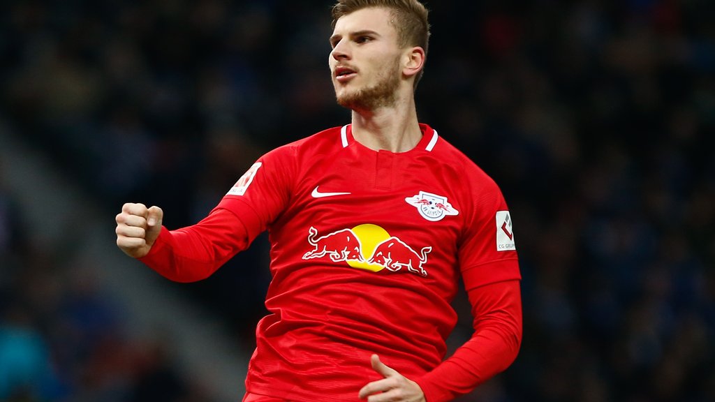 Timo Werner hat bei RB Leipzig grad viel Grund zur Freude.