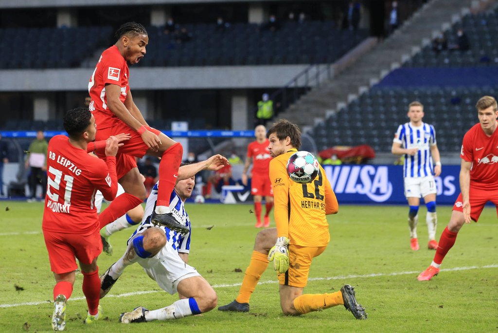 Obenauf: RB-Spieler Christopher Nkunku