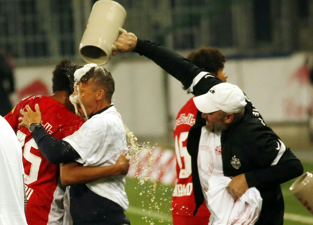 Biergeduscht: Doppel-Doublesieger mit Salzburg, Jesse Marsch