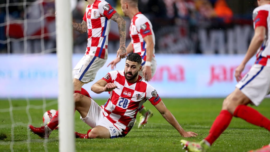 Enges Duell in Gruppe H: Josko Gvardiol und die Kroaten wurden von Russland überholt.