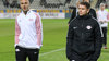 Dominik Franke (li) schnupperte an der Seite des Kapitäns Dominik Kaiser schon mal Bundesliga-Luft.