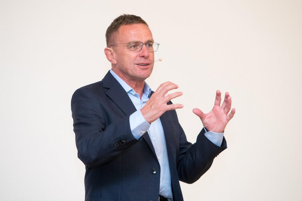 Ralf Rangnick verbuchte beim Jobinterview mit dem FC Arsenal offenbar keinen großen Erfolg.