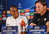 Bernardo und Ralph Hasenhüttl wollen mit RB Leipzig in der Champions League beim FC Porto gewinnen.