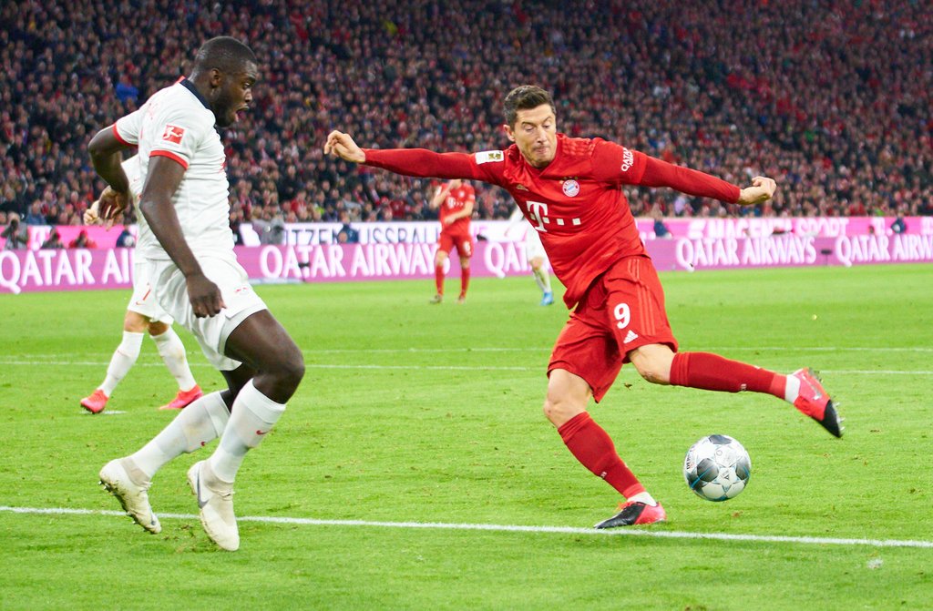 Dayot Upmaecano machte gegen Bayern München ein starkes Spiel.